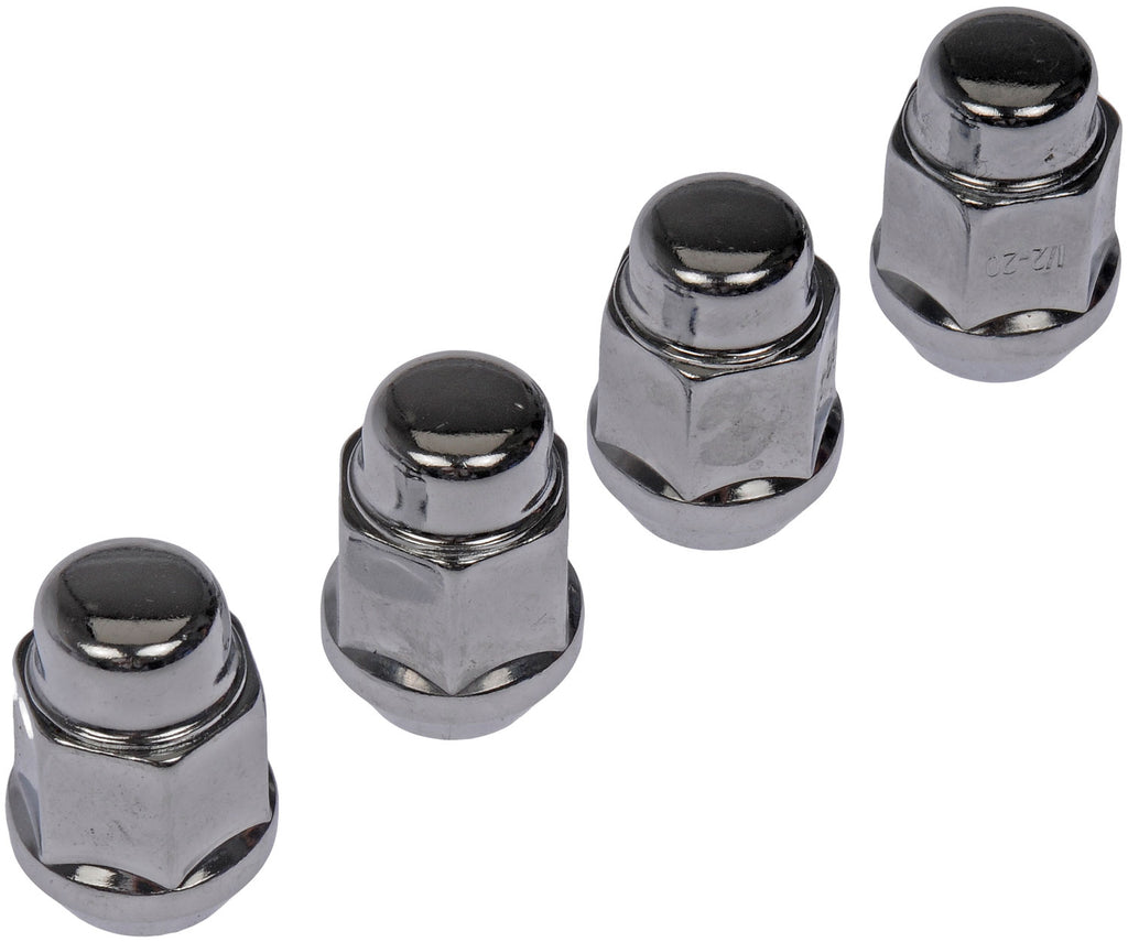 Wheel Nut Chrome Acorn Bulge Seat 1/2-20 - Dorman# 711-205