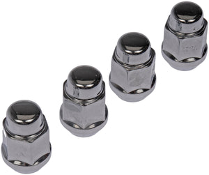 Wheel Nut Chrome Acorn Bulge Seat 1/2-20 - Dorman# 711-205