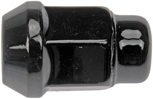 Black Bulge Seat Acorn Wheel Nut - 1/2-20 - Dorman# 711-205A