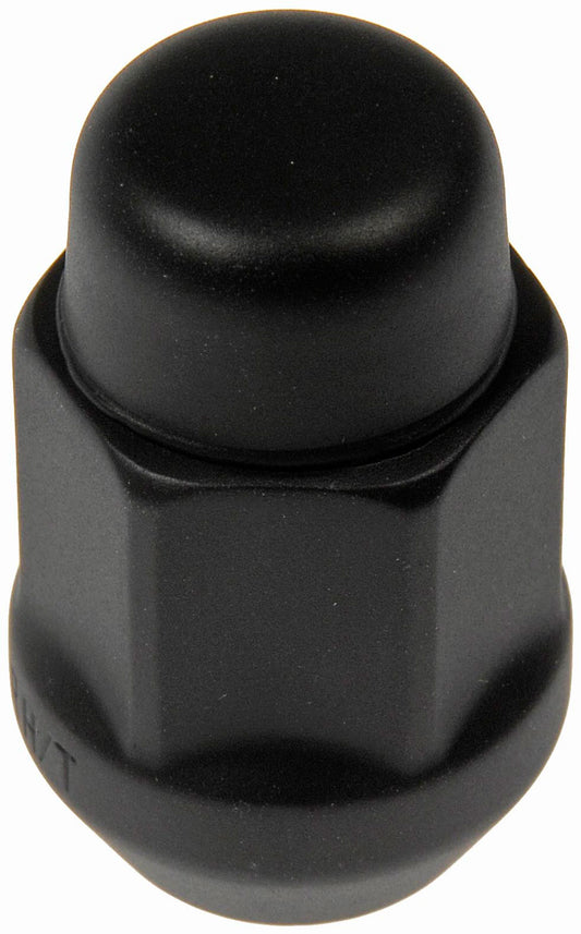 New Matte Black Acorn Nut Lock Set 1/2-20 - Dorman 711-235C