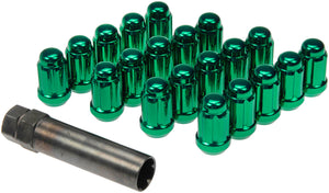 New Green Spline Drive Lock Set 1/2-20 - Dorman 711-255F
