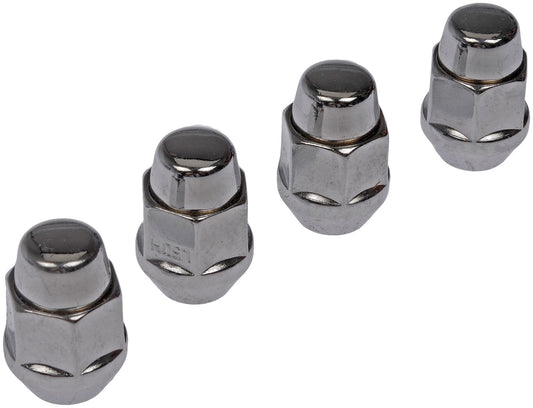 Wheel Nut Chrome Acorn Bulge Seat M12-1.50 - Dorman# 711-305
