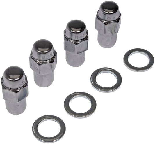 Wheel Nut Chrome Std. Mag 2-Pc M12-1.50 - Dorman# 711-308