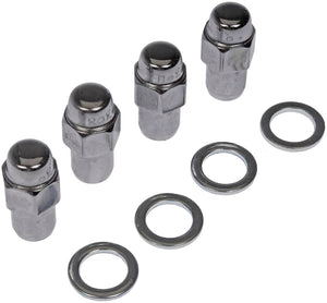 Wheel Nut Chrome Std. Mag 2-Pc M12-1.50 - Dorman# 711-308
