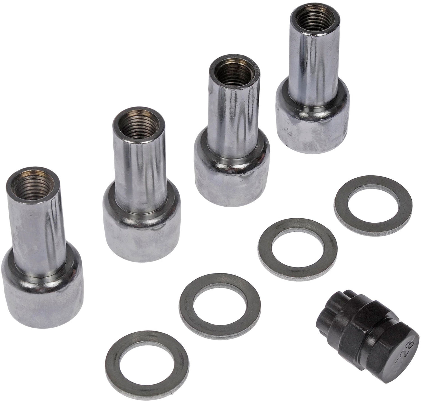 Chrome Wheel Lug Nut Lock (Dorman #711-322)