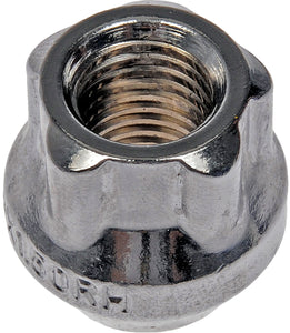 Wheel Nut Lock Chrome Bulge Lock Set (4 Locks/1 Key) M12-1.50 (Dorman #711-326)