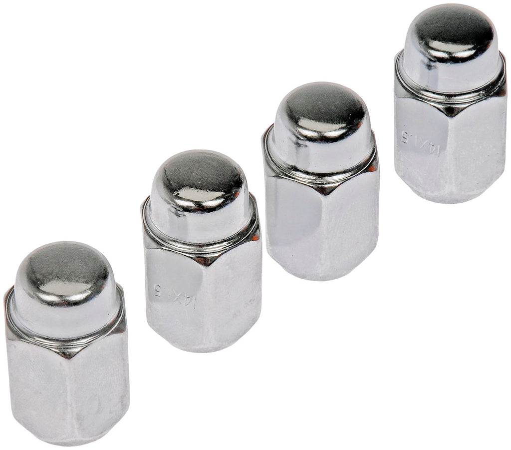 Wheel Nut Chrome Acorn 2-Pc M14-1.50 - Dorman# 711-601
