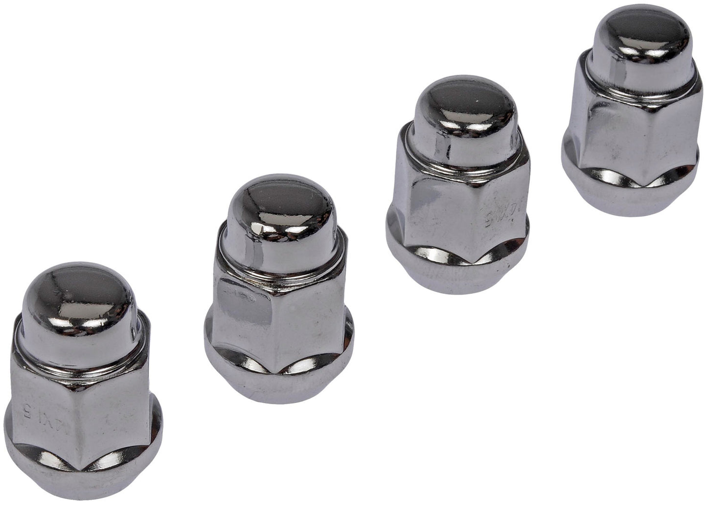 Wheel Nut Chrome Acorn Bulge Seat M14-1.50 - Dorman# 711-605