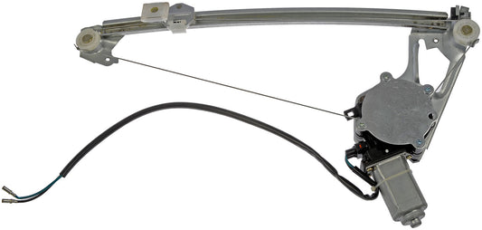 One New Rear Left Power Window Regulator with Motor Dorman 741-020