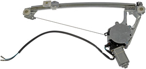 One New Rear Left Power Window Regulator with Motor Dorman 741-020