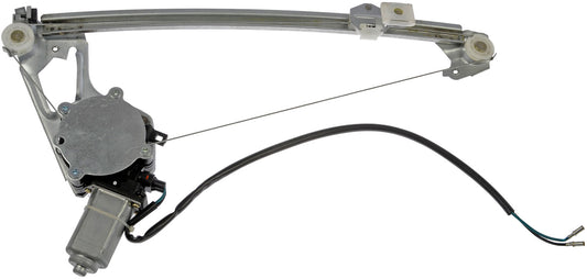 One New Rear Right Power Window Regulator with Motor Dorman 741-021