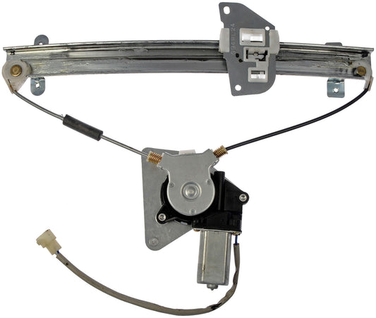 One New Rear Left Power Window Regulator with Motor Dorman 741-032