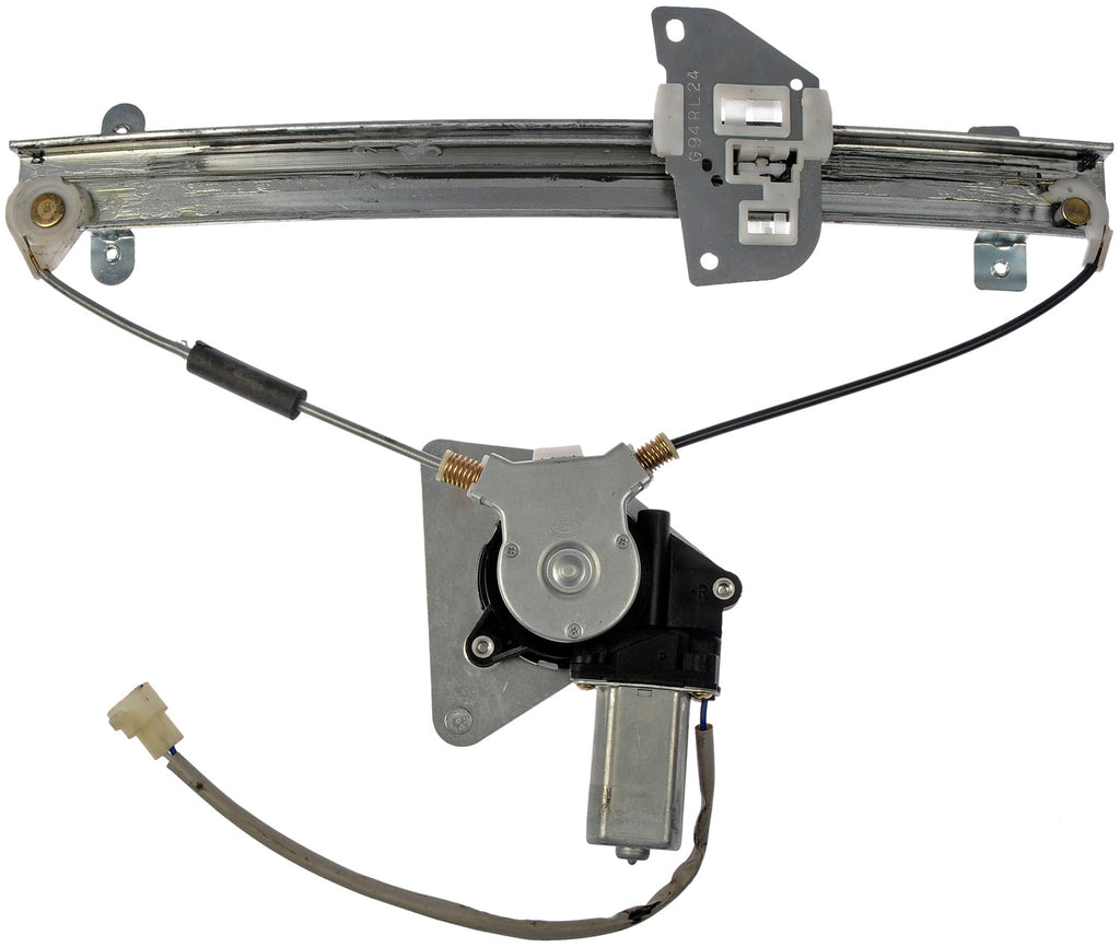 One New Rear Left Power Window Regulator with Motor Dorman 741-032