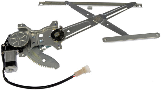 One New Front Left Power Window Regulator with Motor Dorman 741-042