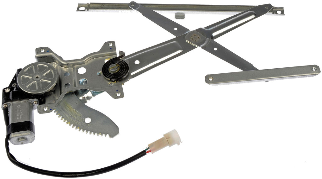 One New Front Left Power Window Regulator with Motor Dorman 741-042