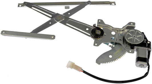 One New Front Right Power Window Regulator with Motor Dorman 741-043