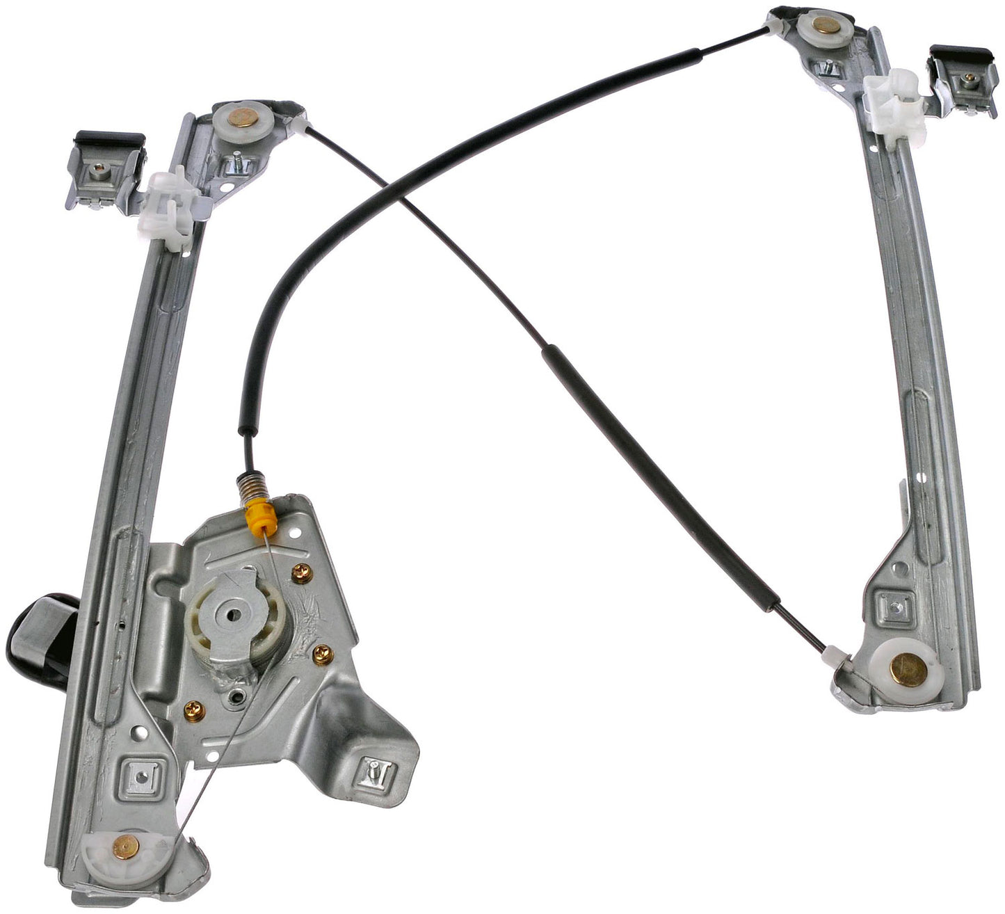 One New Front Left Power Window Regulator with Motor Dorman 741-130