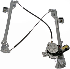 One New Front Left Power Window Regulator with Motor Dorman 741-130