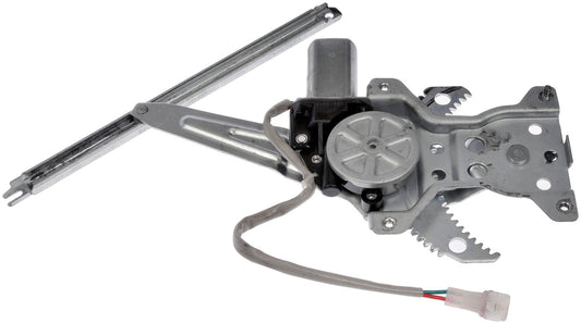 One New Rear Left Power Window Regulator with Motor Dorman 741-136