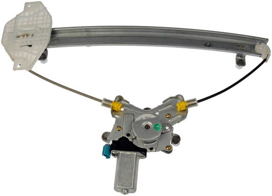 One New Rear Left Power Window Regulator with Motor Dorman 741-266