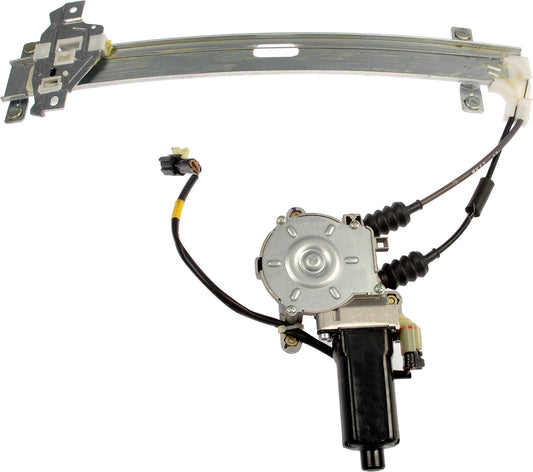 One New Rear Right Power Window Regulator with Motor Dorman 741-287