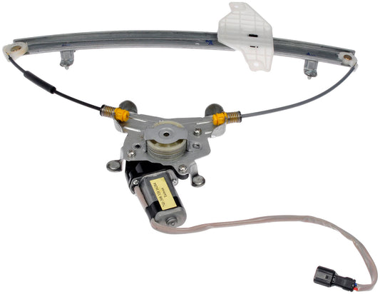 One New Front Left Power Window Regulator with Motor Dorman 741-308