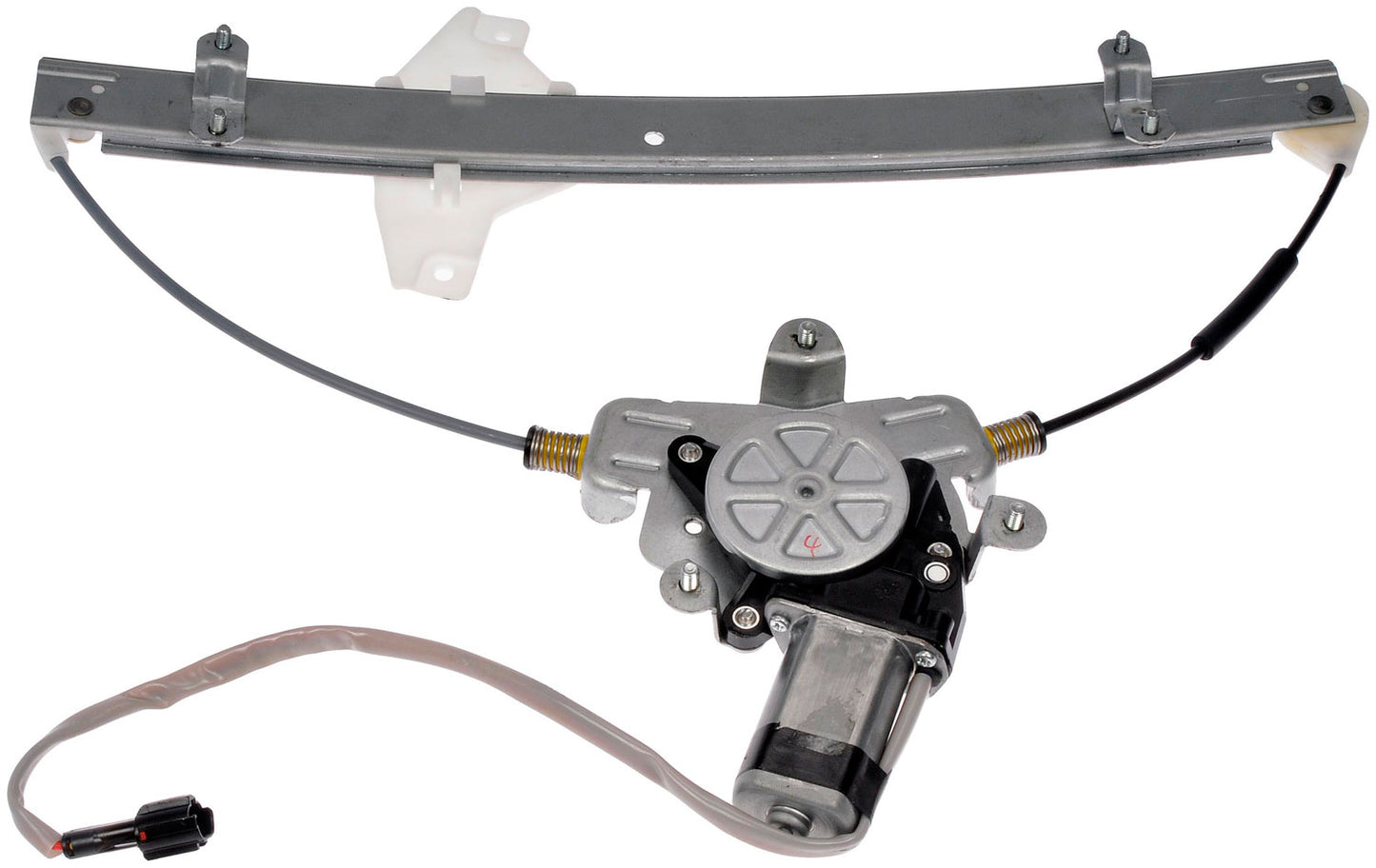 One New Front Left Power Window Regulator with Motor Dorman 741-308