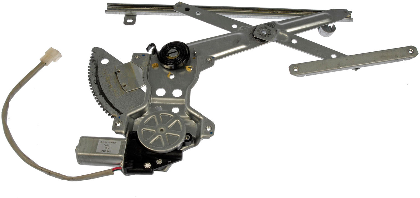 New Power Window Regulator and Motor Assembly - Dorman 741-314