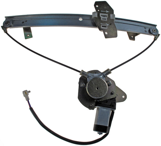 One New Front Left Power Window Regulator with Motor Dorman 741-342