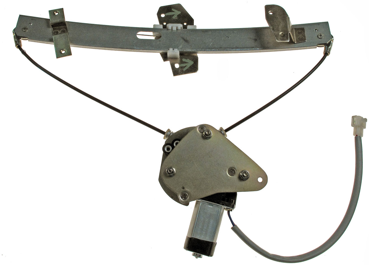 One New Front Right Power Window Regulator with Motor Dorman 741-343