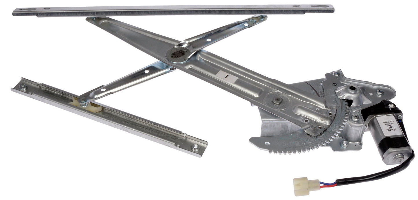 Power Window Regulator w/ Motor (Dorman 741-420) Front Left
