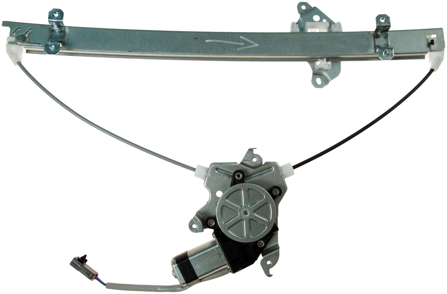 One New Front Right Power Window Regulator with Motor Dorman 741-427