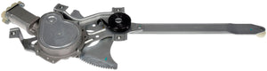 One New Front Left Power Window Regulator with Motor Dorman 741-432