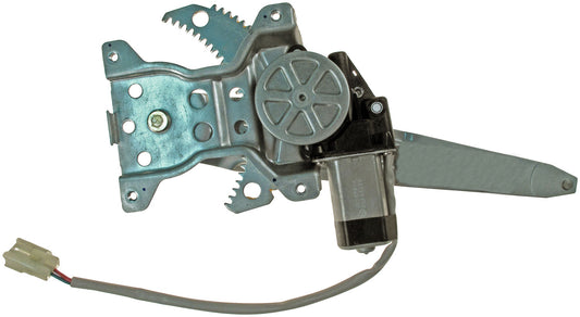 One New Rear Left Power Window Regulator with Motor Dorman 741-507