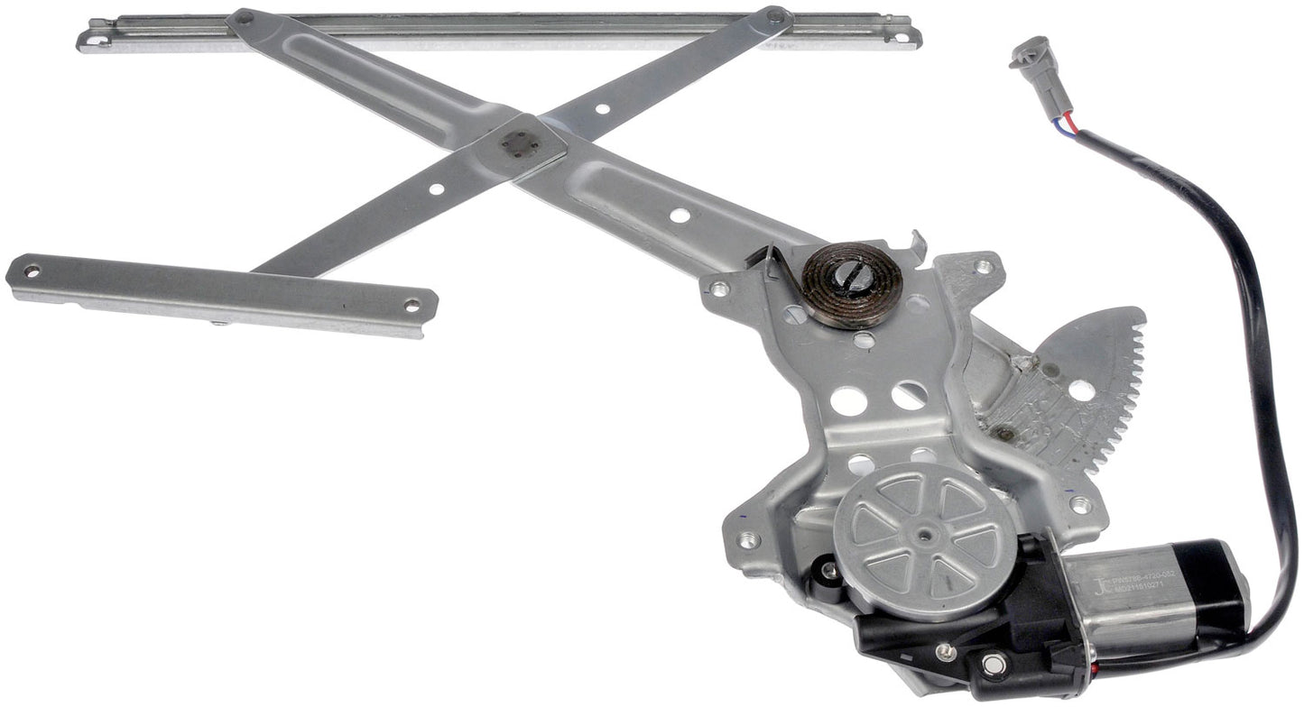 One New Front Left Power Window Regulator with Motor Dorman 741-536