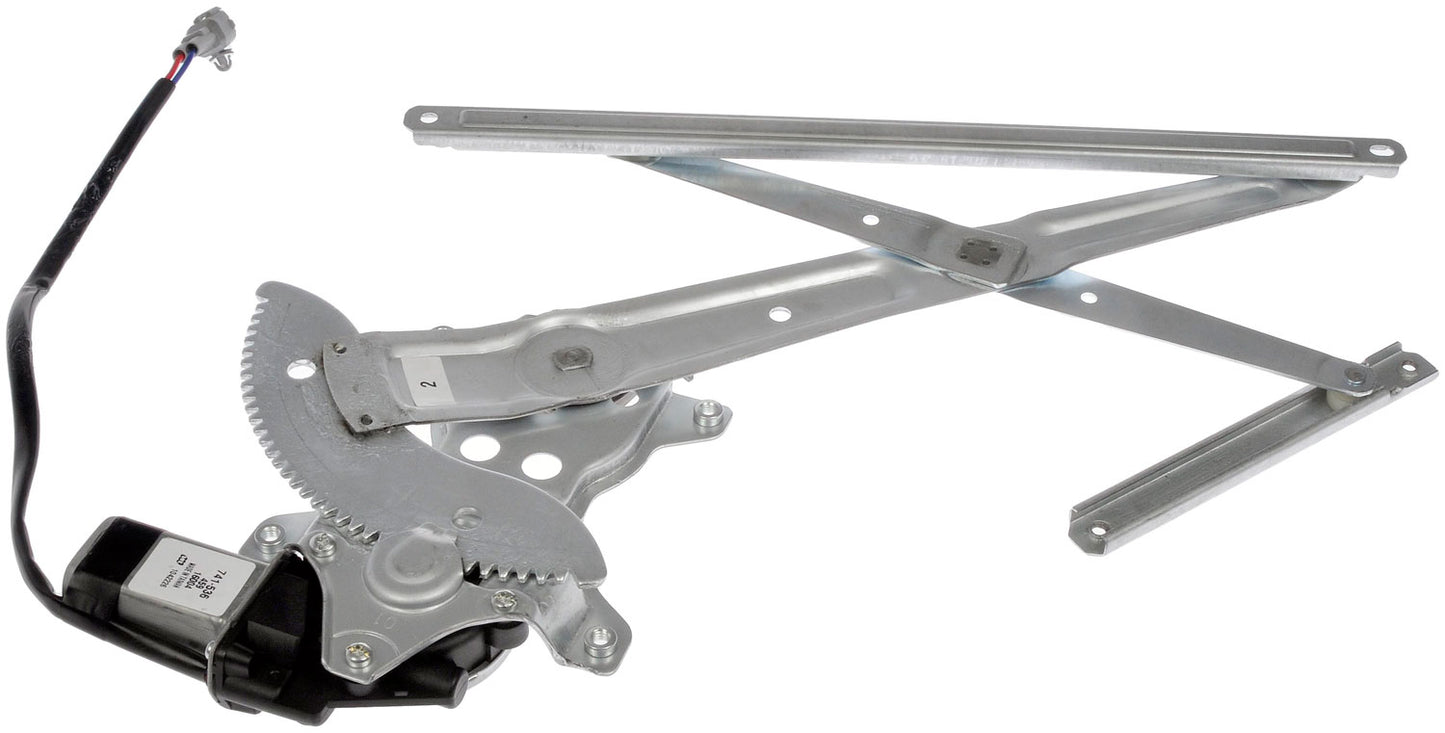 One New Front Left Power Window Regulator with Motor Dorman 741-536