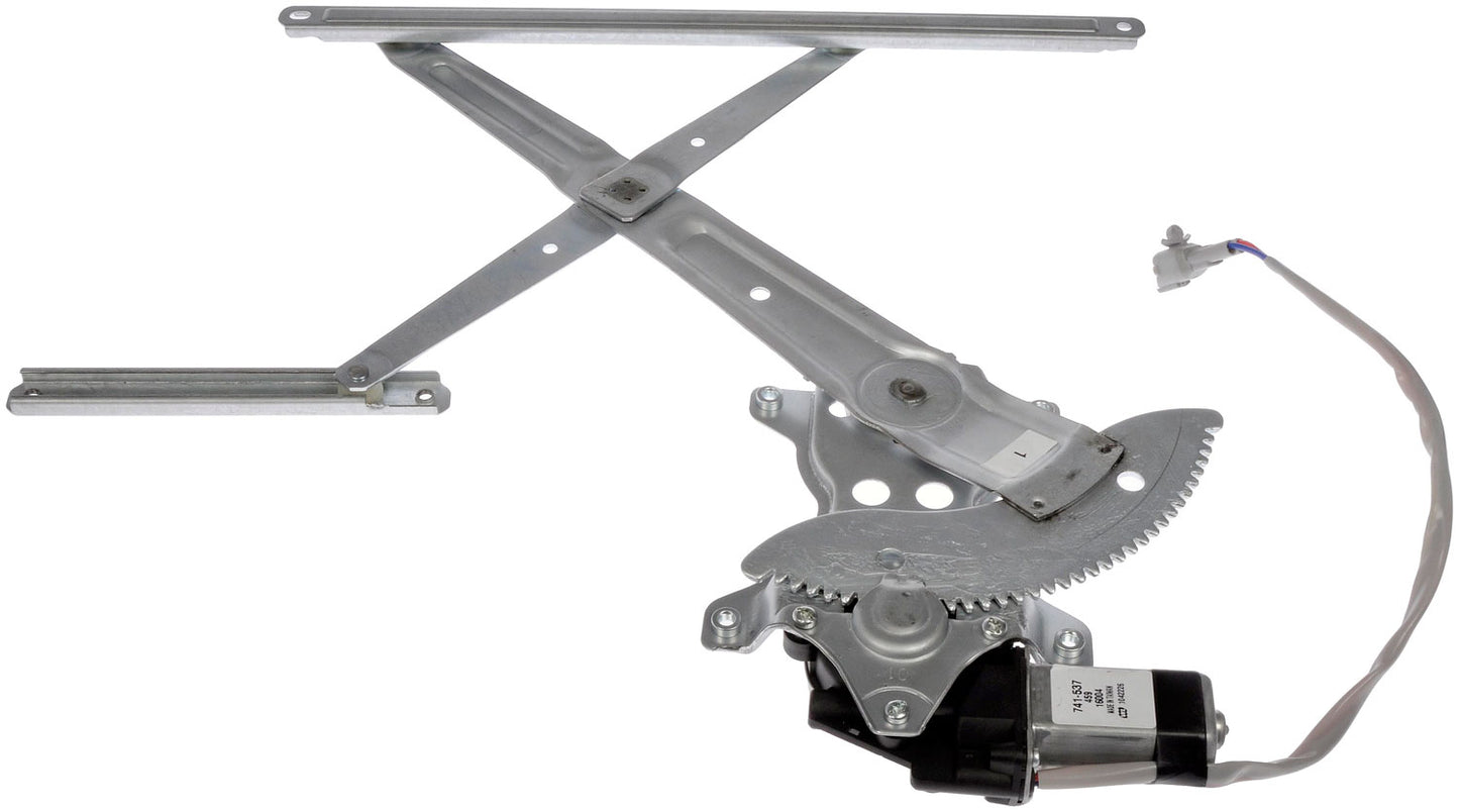 One New Front Right Power Window Regulator with Motor Dorman 741-537