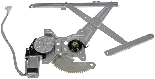 One New Rear Left Power Window Regulator with Motor Dorman 741-542