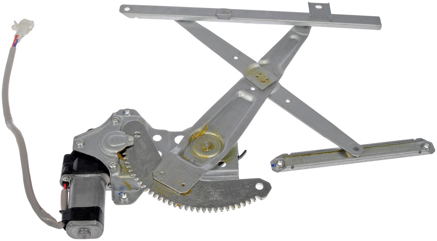 One New Rear Right Power Window Regulator with Motor Dorman 741-543