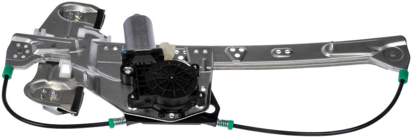 One New Rear Right Power Window Regulator with Motor Dorman 741-583
