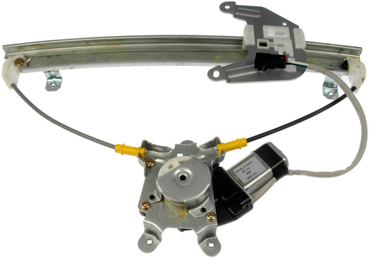 One New Rear Left Power Window Regulator with Motor Dorman 741-606