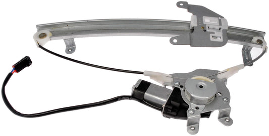 One New Rear Left Power Window Regulator with Motor Dorman 741-608