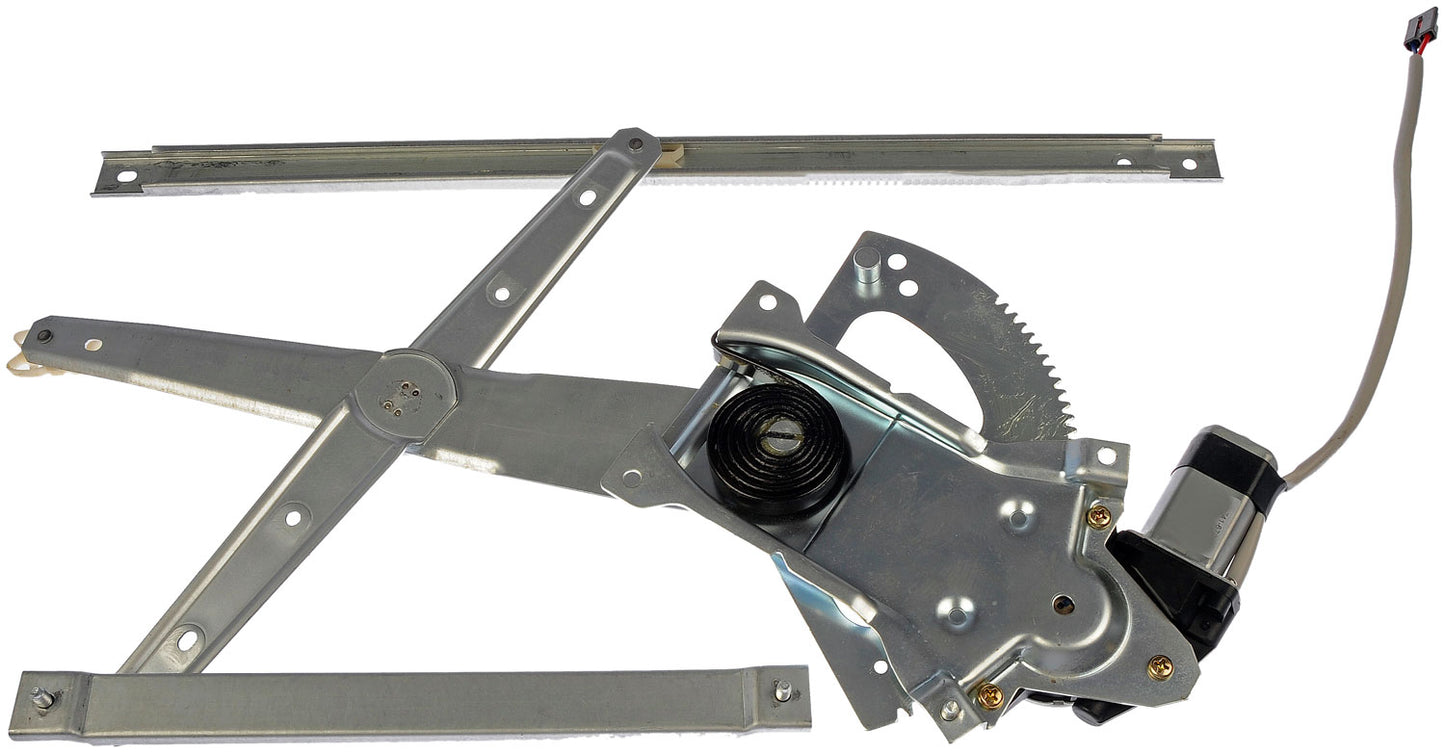 One New Front Right Power Window Regulator with Motor Dorman 741-672