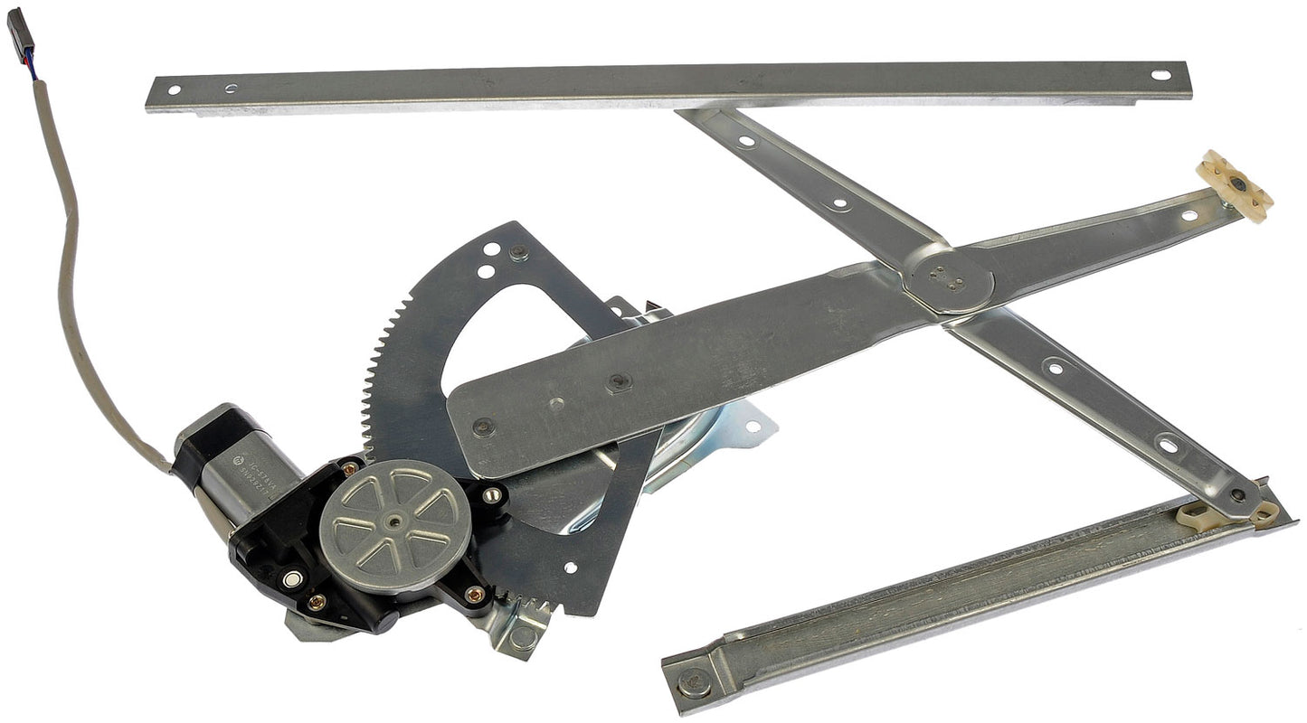One New Front Right Power Window Regulator with Motor Dorman 741-672
