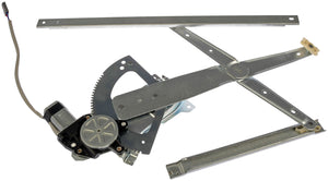 One New Front Right Power Window Regulator with Motor Dorman 741-672
