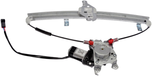 One New Front Left Power Window Regulator with Motor Dorman 741-681