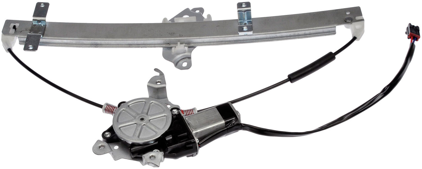 One New Front Left Power Window Regulator with Motor Dorman 741-681