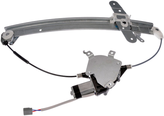One New Front Left Power Window Regulator with Motor Dorman 741-686