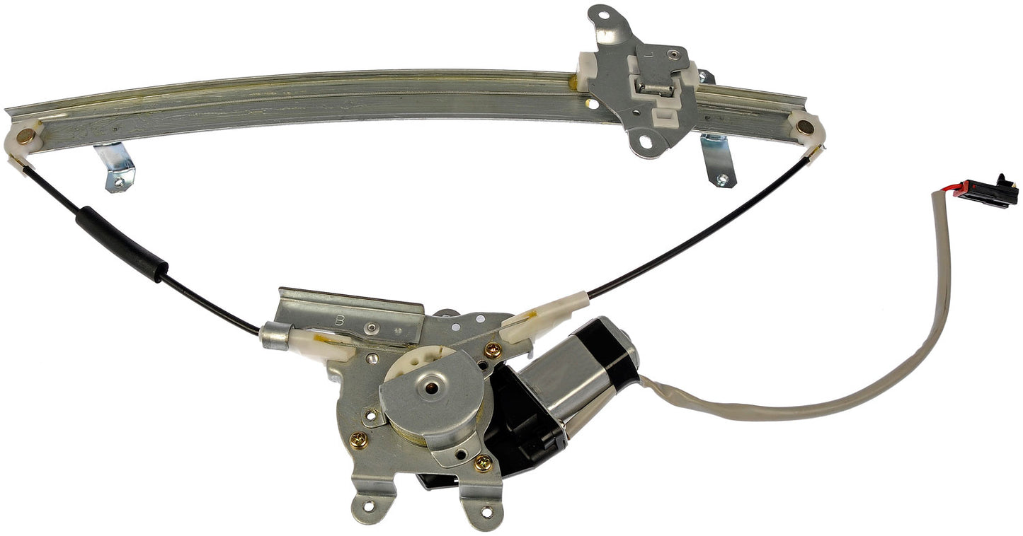 One New Front Left Power Window Regulator with Motor Dorman 741-701
