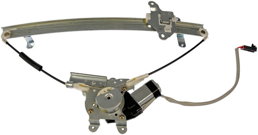 One New Front Left Power Window Regulator with Motor Dorman 741-701